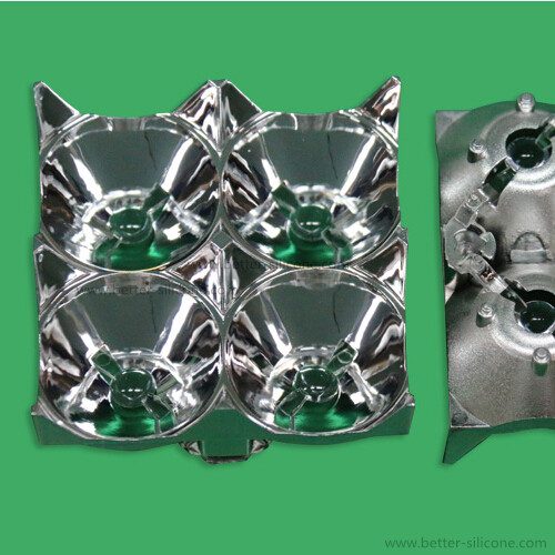 Plating Aluminum PC Led lighting cover