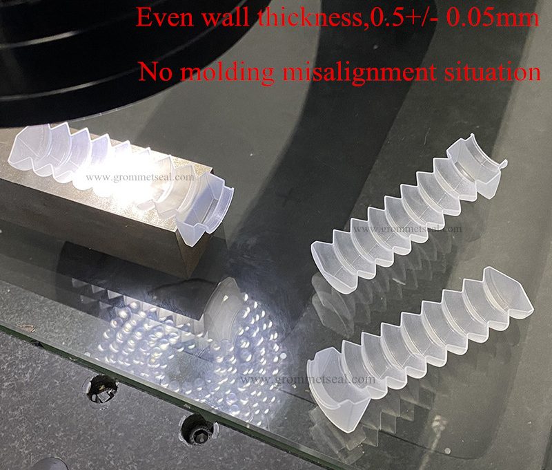 Custom Silicone Bottle Sleeve Cover Flexible Rubber Bellows for Medical Devices