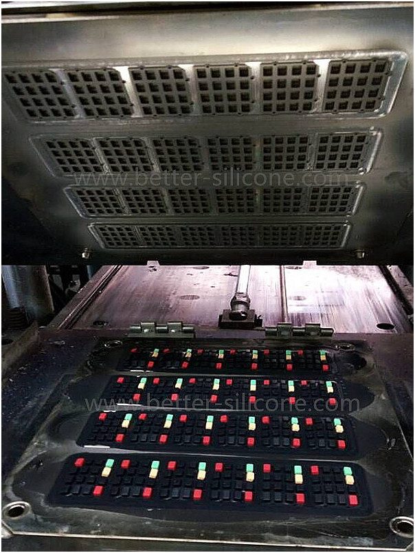 Double Color Silicon Keypad