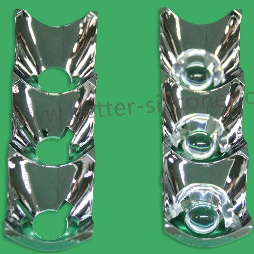Electroplating Aluminum Plastic PC Led lighting cover