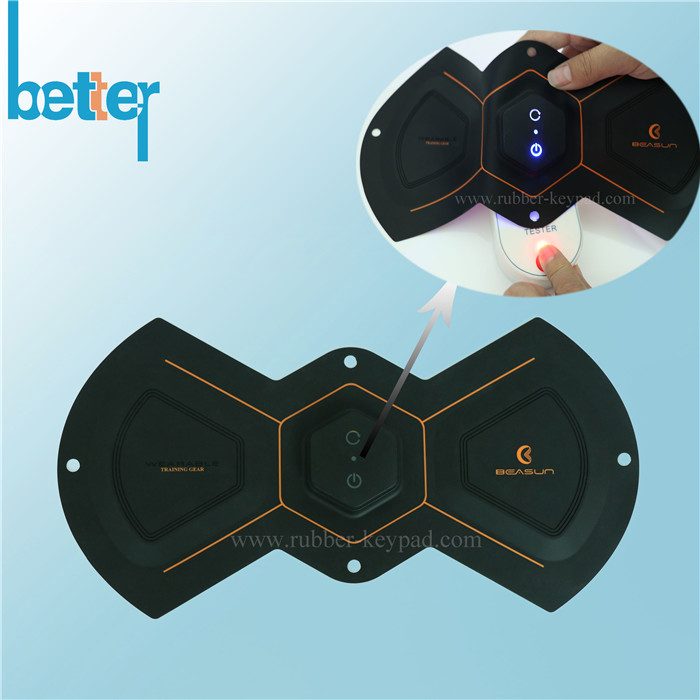 Customize Plastic Rubber Silicone Laser Engrave Keypad