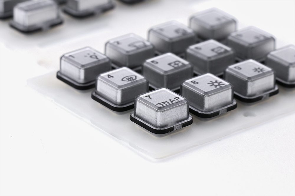P+R dome keycaps