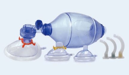 PVC manual resuscitator