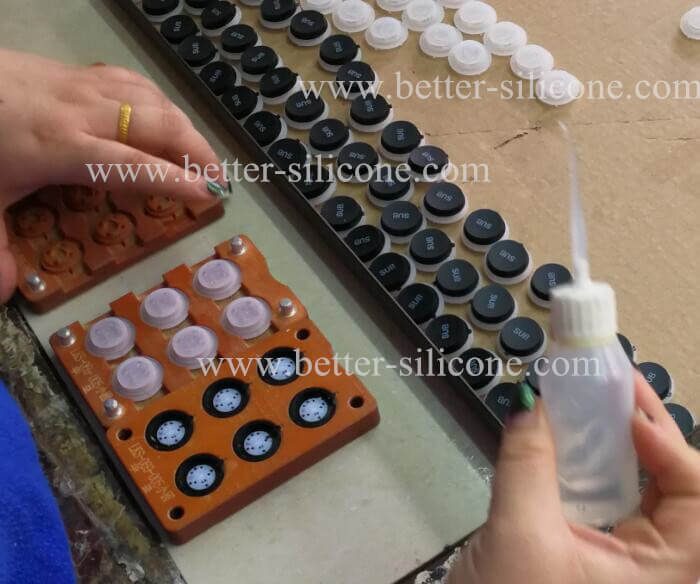 Plastic Button Cover
