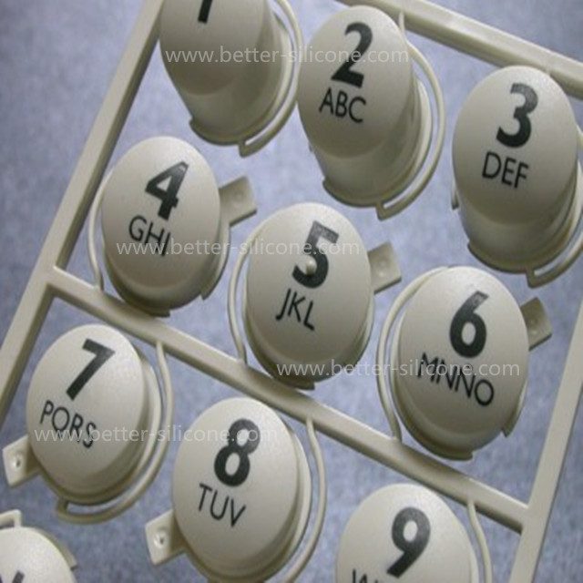 Plastic cover keypad