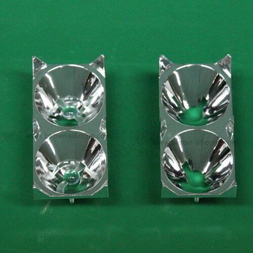 Electroplating Aluminum PC Led lighting cover