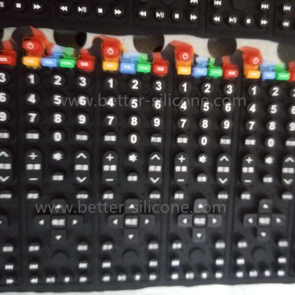 Elastomer Rubber Electrically Conduction Keypad