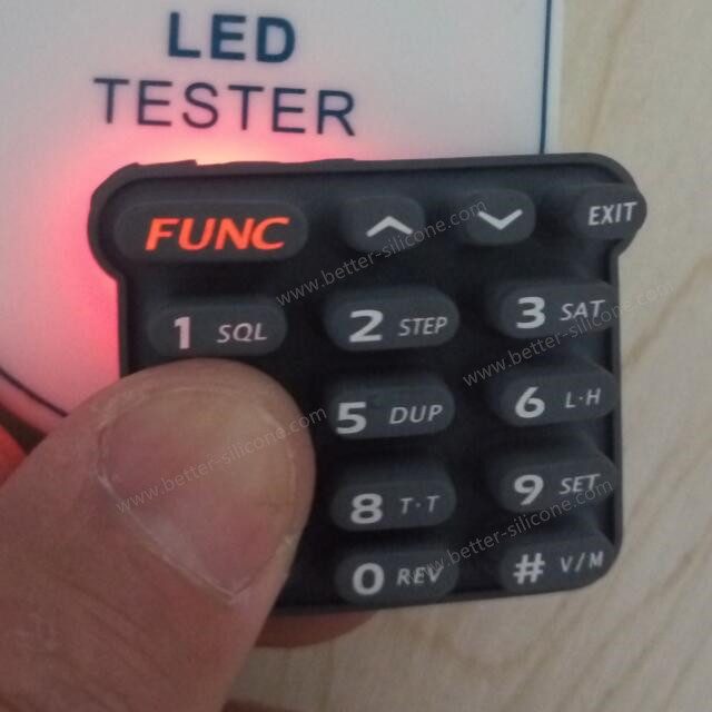 Rubber Laser Etching Keypad