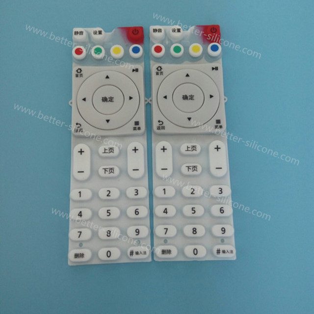 Custom Screen Print Silicone Rubber Keypad