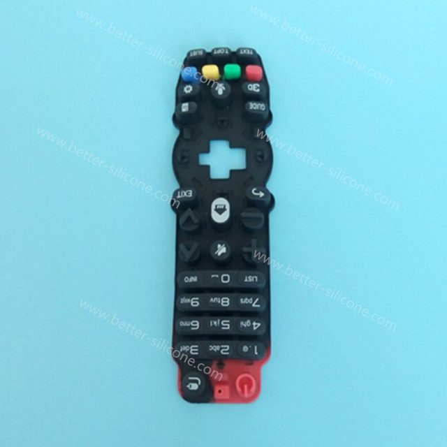 Custom Screen Printing Silicone Rubber Keypad