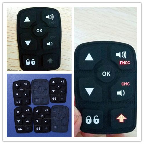 Silicone Laser Etching Keypad