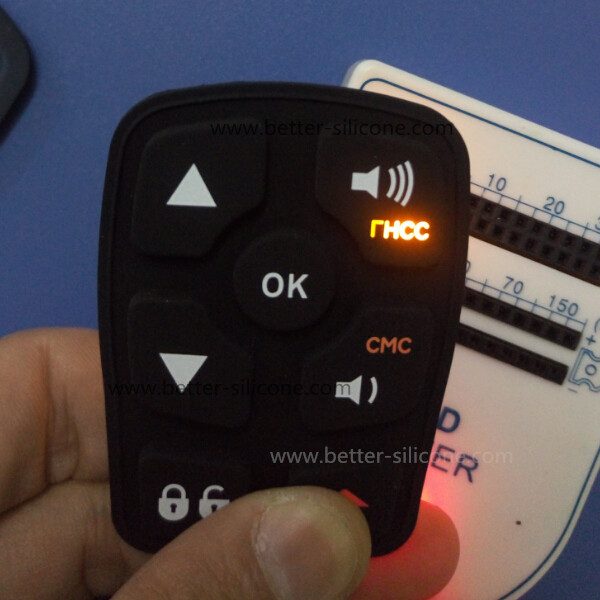 Silicone Laser Etched Keypad
