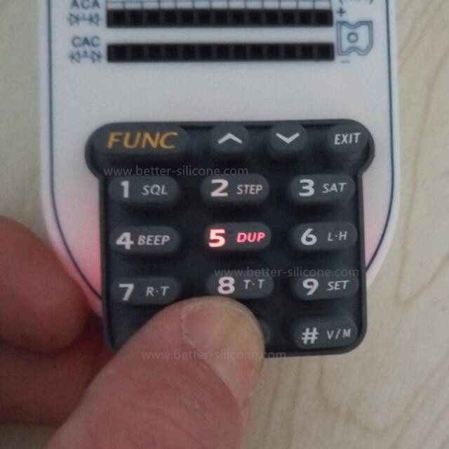Silicone Laser Etching Keypad