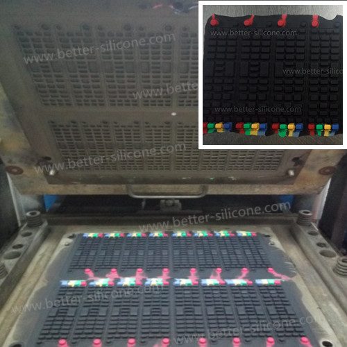 Custom Silicone Universal Remote Control TV Remote Keypad