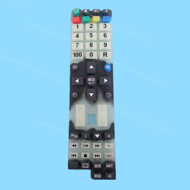 Silk Screen Printing Silicon Keypad