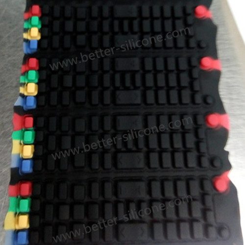 Custom Silicone Rubber Remote Control TV Keys
