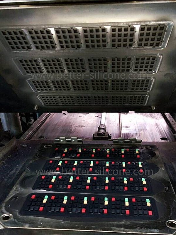 double durometer button pad