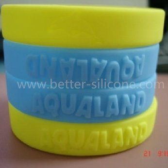 Embossed Silicone Bracelet