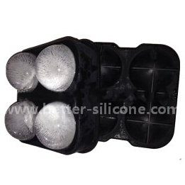 Hot Sale Cocktail 4 in Silicon Rubber Ice Maker