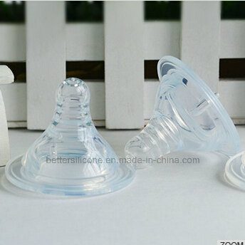 Medical Grade Transparent Liquid Silicone Baby Nipple