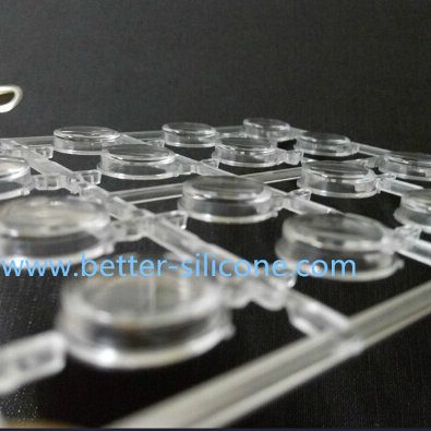 Plastic Keycap with Silicone Keypad P+R Button