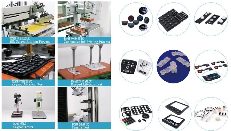 rubber keypad