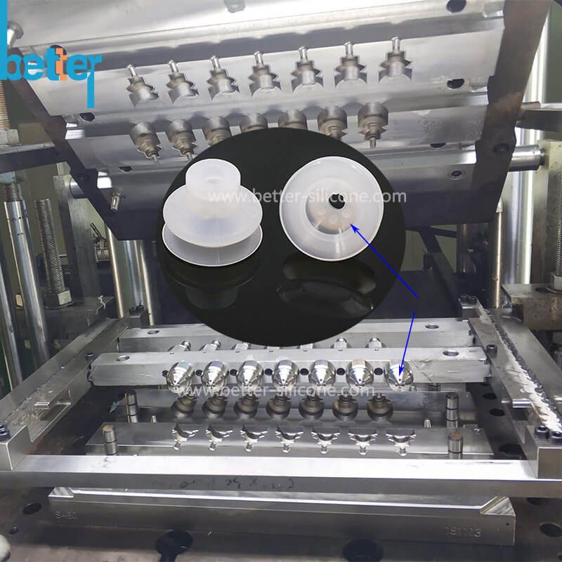 silicone bellow compression molding