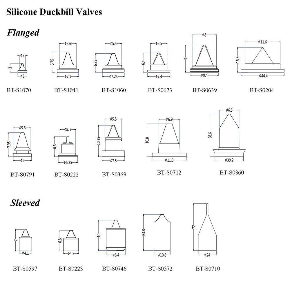 Silicone Non-Return Valve