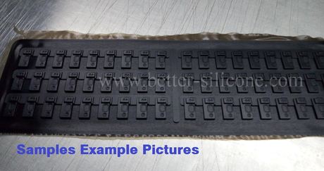 Silicone Rubber 3M Tape Adhesive Backed Washer