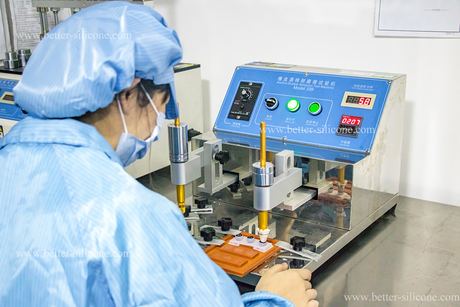 Abrasion Resistance Test for silicone rubber button's surface