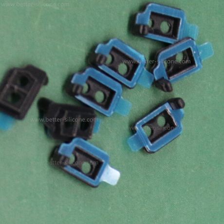 Silicone Rubber 3M Tape Adhesive Backed Washer