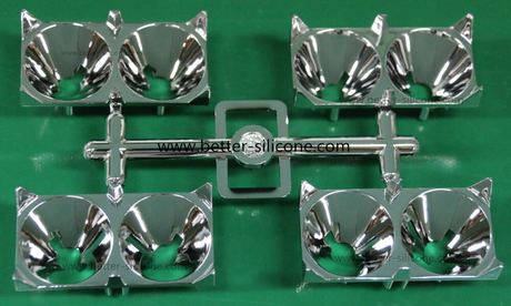 Electroplating Aluminum PC Led lighting cover