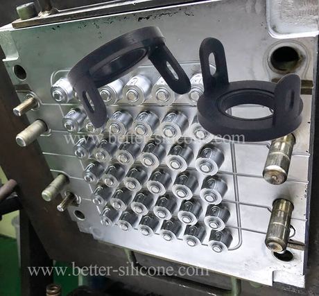 Silicone Rubber Compression Mold for Seals