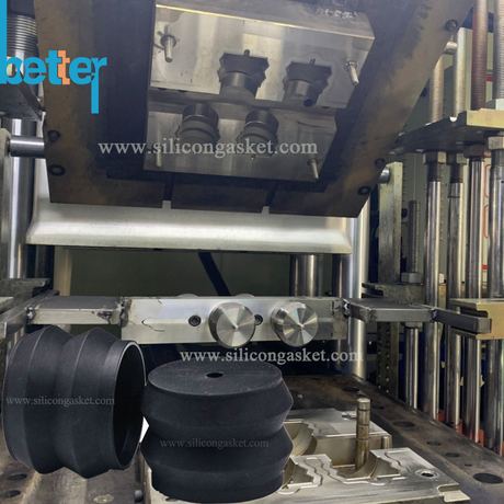 Compression Moulding for Liquid Silicone Bellows Vacuum Suction Gripster