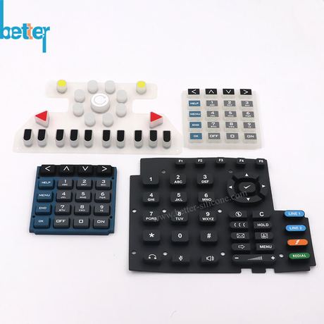 Custom Rubber Keypad Keyboard Guide