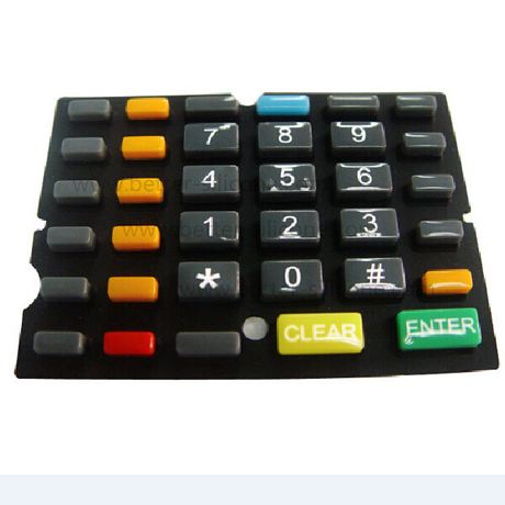 Different Shore A Hardness Silicone Rubber Keyboard Keypad