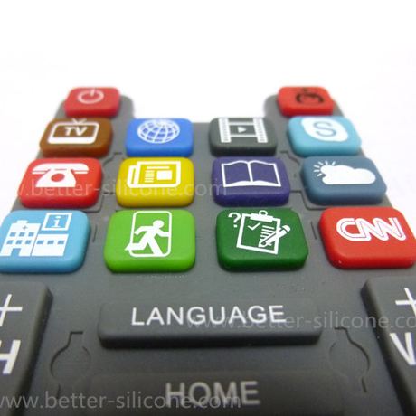 Different Shore A Hardness Silicone Rubber Keyboard Keypad
