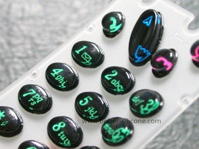 Elastomer Silicone Rubber Epoxy Keypad