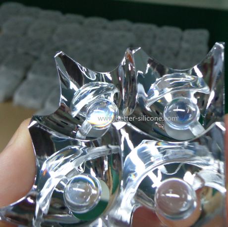 Plating Aluminum PC Led lighting cover