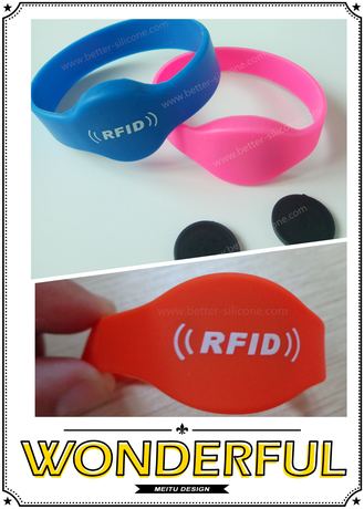 Silicone RFID Bracelet