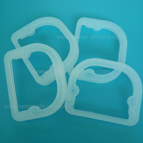Gummi Silicone Rubber Medical Grade Flapper Shaped Valves