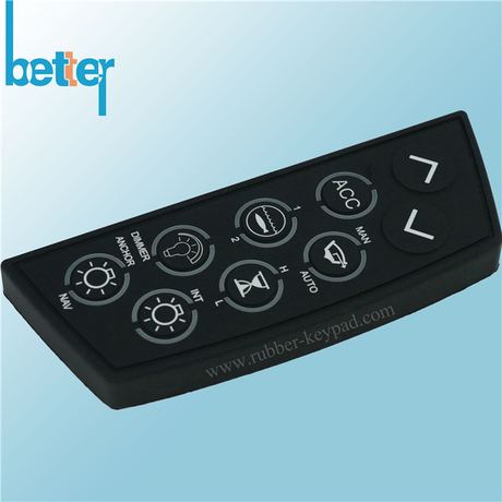 Laser Etching Silicone Rubber Switch Button