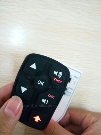 Custom Made Elastomer Rubber Silicone Laser Etching Keypad