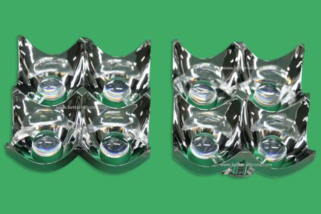 Coating Aluminum PC Led lighting cover