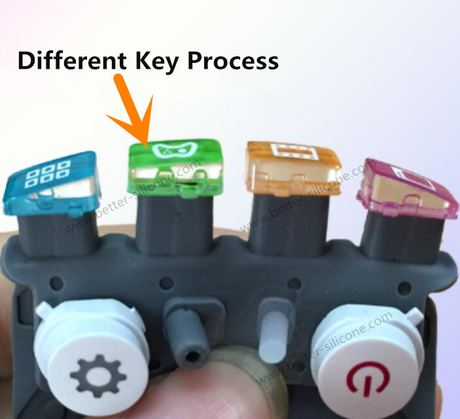 Plastic Silicone Keypad for Remote Controller