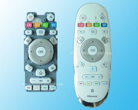 Plastic Rubber Keypad for Switch Remote Controller