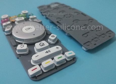 Plastic Silicone Keypad for Remote Controller
