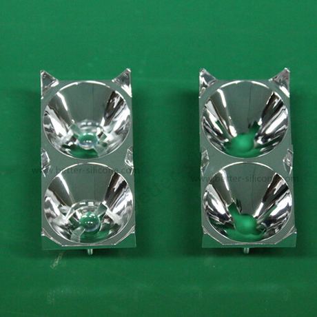 Electroplating Aluminum PC Led lighting cover