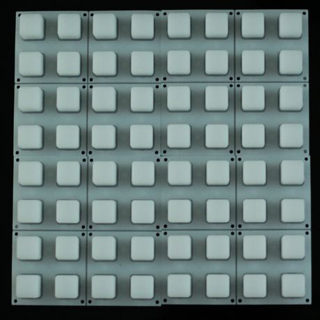 Transparent Translucent Silicone Backlight Keypad 4x4 keys