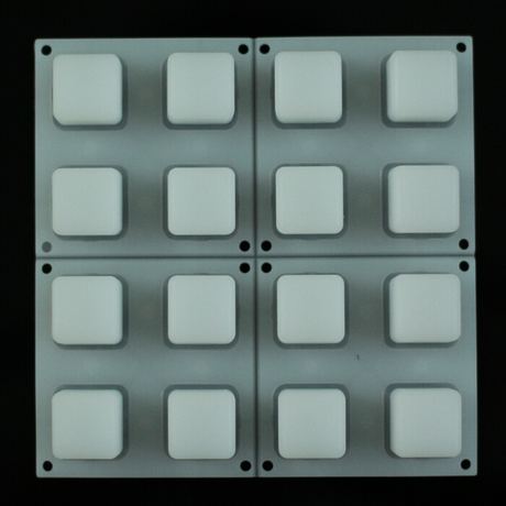 Translucent Silicone Rubber Button Pad 4x4 Keyboard